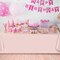 6-Pack Light Pink Plastic Tablecloths – 54 x 108 Inch Disposable Scalloped Edge Spring Table Covers, Waterproof PEVA Rectangular Table Overlay for Girls Birthday, Bridal Baby Shower, and Tea Party
